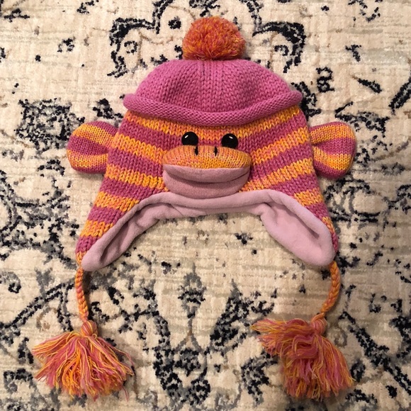 Kyber Brown Monkey Wool Hat Adult